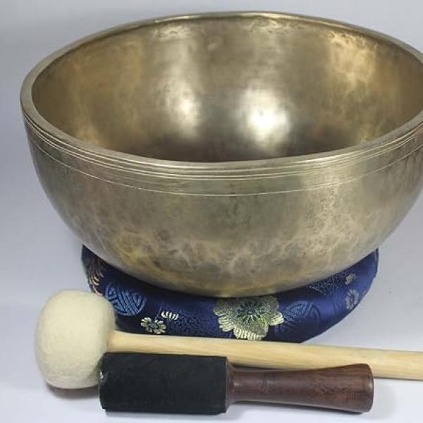 12 Inch Antique Singing Bowl