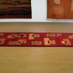 Thamel Mart R17716 Contemporary Woolen Hand Crafted Tibetan Area Rug Runner 2.6' X 12' Made in Nepal