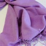 H38C Handmade Pashmina/Silk Shawl Wrap Solid Color Made in Nepal