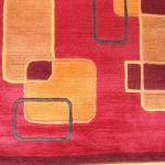Thamel Mart R17716 Contemporary Woolen Hand Crafted Tibetan Area Rug Runner 2.6' X 12' Made in Nepal