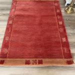 R2401 Gorgeous Modern Tibetan Woolen Area Rug 4' X 6' Handmade in Nepal