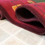 Thamel Mart R17716 Contemporary Woolen Hand Crafted Tibetan Area Rug Runner 2.6' X 12' Made in Nepal