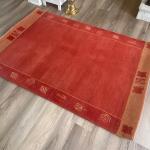 R2401 Gorgeous Modern Tibetan Woolen Area Rug 4' X 6' Handmade in Nepal