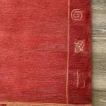 R2401 Gorgeous Modern Tibetan Woolen Area Rug 4' X 6' Handmade in Nepal