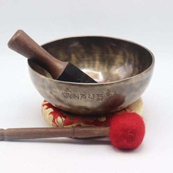 Singing Bowl Nepal-8 inch Full Moon Singing Bowl