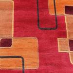 thamelmartUSA R17706-R14069 Gorgeous Multicolored Hand Made Tibetan Woolen Area Rug 5' X 8' Made in Nepal
