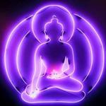 Nepalese Hand Hammered Tibetan Meditation Yoga Singing Bowl Set - with Traditional Design Fridge Magnet