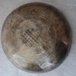 Amogsiddhi Buddha Itching Om Mani Antique Hammered Singing Bowl
