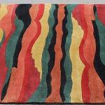 RST128 Gorgeous Tibetan Woolen Area Rug 5 Feet X 8 Feet Handmade in Nepal