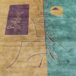 thamelmartUSA R14047 Exclusive Handmade Tibetan Woolen Area Rug 6 Ft X 9 Ft Made in Nepal