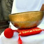 8.5" Tibetan Singing Bowl, Master Chakra Healing, Meditation, Sound Therapy Bowl