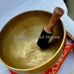 8.5" Tibetan Singing Bowl, Master Chakra Healing, Meditation, Sound Therapy Bowl