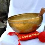8.5" Tibetan Singing Bowl, Master Chakra Healing, Meditation, Sound Therapy Bowl