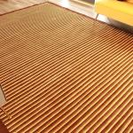 Thamel Mart USA R29575 Exclusive Tibetan Wool and Silk Area Rug Chocolate Brown/Gold Color 9 Feet X 12 Feet Handmade in Nepal