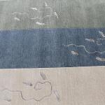 Thamel Mart R16170 One of a Kind Thick Woolen Pile Tibetan Area Rug 5.6' X 7.10' Handmade in Nepal