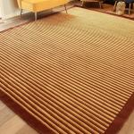 Thamel Mart USA R29575 Exclusive Tibetan Wool and Silk Area Rug Chocolate Brown/Gold Color 9 Feet X 12 Feet Handmade in Nepal