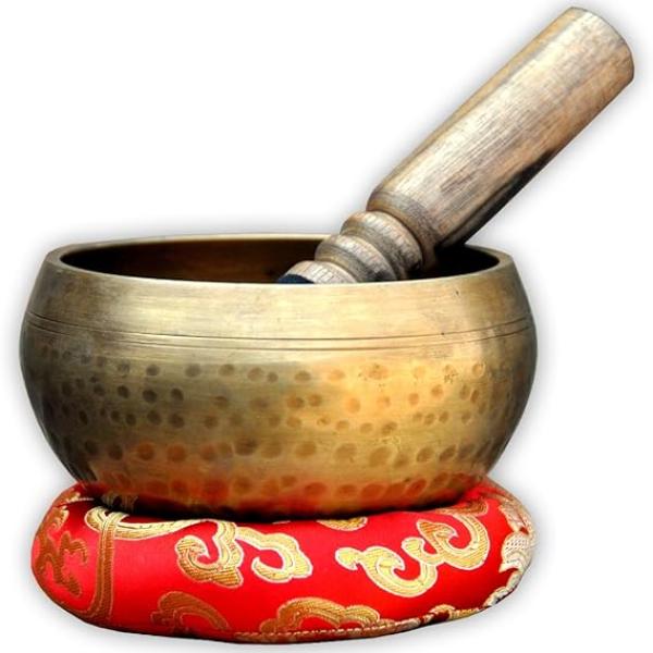 5 "Tibetan Buddhist Singing-Hand beaten singing bowl,Release Your Inner Peace