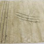 Thamel Mart USA R4896 Gorgeous Color Hand Made Tibetan Woolen Area Rug 4.7 Ft X 6.7 Ft Made in Nepal