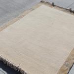 Thamel Mart USA R3164 Gorgeous Warm Color Hand Made Tibetan Woolen Area Rug 4.7 Ft X 6.7 Ft Made in Nepal