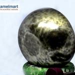 10-Inch Handmade Tibetian Singing Bowl -Tiger Eye Antique Finished