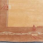 thamelmartUSA R2708 Gorgeous Modern Design Hand Made Tibetan Woolen Area Rug 4.7 Ft X 6.7 Ft Made in Nepal