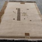Thamel Mart R10549 Gorgeous Contemporary Tibetan Woolen Area Rug 5.8' X 7.10' Handmade in Nepal