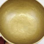EE782 10.25" Energetic Crown 'B' Chakra Healing Tibetan Singing Bowl Made in Nepal