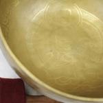 EE782 10.25" Energetic Crown 'B' Chakra Healing Tibetan Singing Bowl Made in Nepal