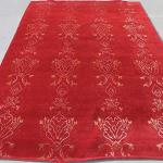 Thamel Mart R1150-R1338 Gorgeous Color Hand Made Tibetan Wool and Silk Area Rug 6' X 9' Handmade in Nepal