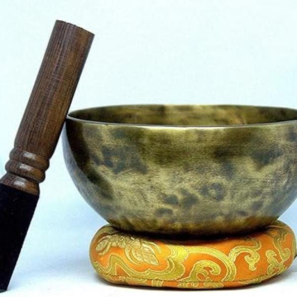 Handmade Singing Bowl-6 inches Tibetan Singing Bowl from Nepal by Travelmart