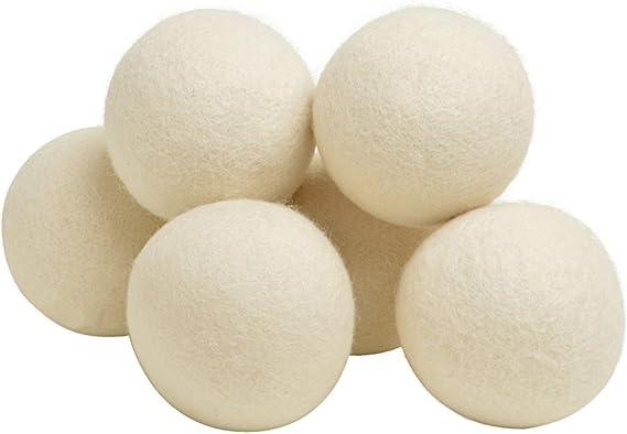 Wool Laundry Dryer Ball by Mili Felt -Reusable Extra Large Premium Natural Fabric Softener, Reduces Clothing Wrinkles, Eco-Friendly ~ Made of 100% Pure New Zealand Wool ~ Made in Nepal (